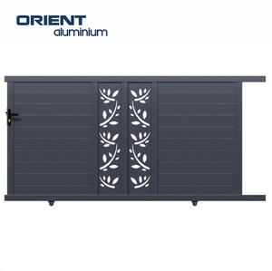 Porte battante automatique en aluminium Porte industrielle avec ouvre-porte <span class=keywords><strong>motorisé</strong></span> pour application d'entrée de maison - Product Image 6