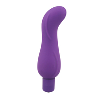 Aphrodisia Schlanker Vibrator Silikon ABS Wasserdicht 7-Gang Geräuscharm G-Punkt Klitoris-Massagegerät AAA Batteriebetrieben für Frauen