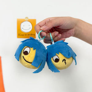 พวงกุญแจตุ๊กตาปรับแต่งได้ทั้งภายในและภายนอก-พวงกุญแจตัวละครให้ความสุขและความโกรธสำหรับแฟนๆและวัยรุ่นเหมาะเป็นอุปกรณ์เสริมกระเป๋าของขวัญ - Product Image 2