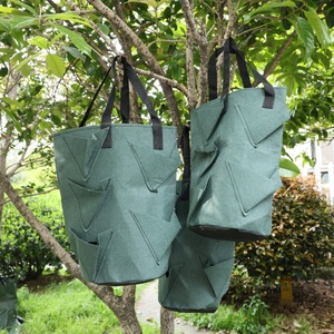 5 Gallon Strawberry <b>Planter</b> and Potato Grow Bags, Non-Woven Fabric Plant Containers with Dual Handles - Product Image 6