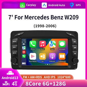 เครื่องเสียง MP3แดชบอร์ดสำหรับ <span class=keywords><strong>Mercedes</strong></span>-Benz E Class เครื่องเล่นมัลติมีเดียสเตอริโอระบบแอนดรอยด์อัตโนมัติระบบนำทาง GPS แยกหน้าจอแรม USB - Product Image 2