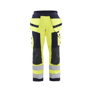 BLAKLADER - 157915143389C62 Pantalones artesanos multinorm Hi-vis Amarillo/Azul Marino-EAN 7330509551493 ROPA DE TRABAJO RESISTENTE A LLAMAS - Product Image 1