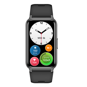 Montre connectée DF HK72 pour femmes, santé, appels Bluetooth, fréquence cardiaque, oxygène sanguin, étanche, luxe, mode - Product Image 5