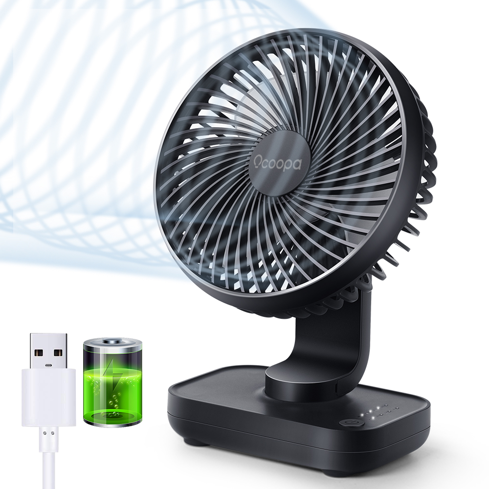 Hand Free личные аккумуляторная батарея портативный маленький настольный вентилятор Cooler свет Usb синий возможно сотрудничество по системе OEM мощностей воздушного мини-вентилятор