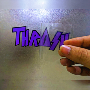 2 Color Business Style Die Cut 8MIL Thick Self-adhesive Reusable Vinyl <b>Decal</b> Logo/Badge Windshield <b>Car</b> Sticker 2 Year Warranty - Product Image 1