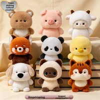 Peluche de chat siamois de haute qualité, 8 pouces, jouets en peluche, jouets de dessin animé, jouets pour machine à griffes, animaux en peluche personnalisés