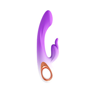 G-spot Silicone AV Rabbit Double Shock Mujer Silicona Productos de <span class=keywords><strong>embarazo</strong></span> suave Productos de planificación familiar - Product Image 5