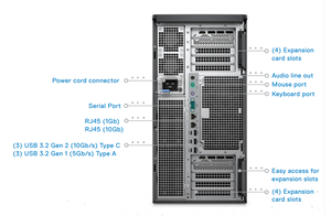 Precision 7960 Torre O Estación De Trabajo En Rack Xeon Procesador De 32GB RTX5000 Ada Gpu Estación De Trabajo - Product Image 3