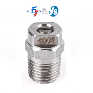 Boquilla de acero inoxidable YS, boquilla atomizadora de alta presión para lavado y limpieza de autos, boquilla MEG integrada con núcleo de 1/8 " / 1/4" / 3/8" - Product Image 1
