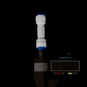 Connettore dritto a innesto rapido da 1/4 e 3/8 pollici per fonte di alimentazione manuale, ricambio per filtro acqua - Product Image 4