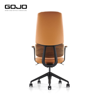 Chaise de bureau ergonomique à dossier haut Chaise en cuir de patron exécutif moderne Nouveau modèle de mobilier de bureau exécutif Caractéristiques de confort