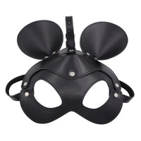 Équipement de jeu de rôle BDSM pour femmes : cagoule de scène, bandeau et masque, jouet intime pour adultes pour couples