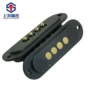 Puntos de contacto de hardware macho y hembra con resorte Señal de alimentación Conector magnético de 4 pines - Product Image 2