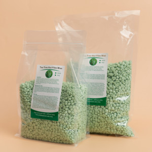 WaxNewK Perles de <span class=keywords><strong>cire</strong></span> brésilienne sans papier en gros 1kg Depil Tea Tree <span class=keywords><strong>Cire</strong></span> crème dépilatoire <span class=keywords><strong>verte</strong></span> pour tout le corps - Product Image 1