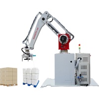 Palettisation électrique automatisée 50kg Robot industriel Palettiseur automatique intégré de baril de carton pour le bois de boisson alimentaire