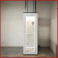 Heimaufzug für 2-3 Etagen, Familien-Innenlift, Kleiner Einfacher Hydraulischer Aufzug für Eigenheim, Villa, Loft