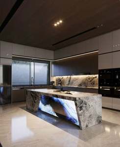 Modern Kitchencabinets Modular <b>Kitchen</b> Cupboards <b>Kitchen</b> <b>Cabinet</b> Custom KitchenKitchen Furniture Stainless Steel <b>Kitchen</b> <b>Cabinet</b> - Product Image 3