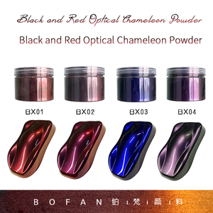 สีมุกเปลี่ยนสีแดงเลือดและดำ คัลเลเมียน ซุปเปอร์ คาเมเลี่ยน สำหรับรถยนต์ - Product Image 2