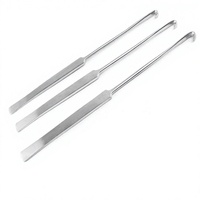 Instruments vétérinaires japonais : crochet de stérilisation (Spay Snook Hook) pour l'élimination des ovaires animaux, instruments chirurgicaux