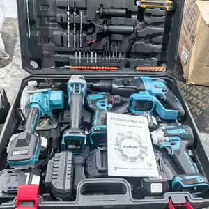 Herramientas Eléctricas Combinadas OEM con Gran Descuento MKT, <span class=keywords><strong>Llave</strong></span> <span class=keywords><strong>de</strong></span> <span class=keywords><strong>Impacto</strong></span> Eléctrica sin Escobillas para Reparación <span class=keywords><strong>de</strong></span> Automóviles, Destornillador - Product Image 1