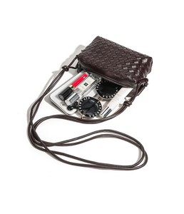 New Style handmade Braided Bag <b>Small</b> square Bag Simple Solid Colour Coin <b>Purse</b> Fashion woven Bag - Product Image 6