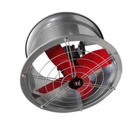 Prix usine industriel extracteur d'air ventilateur ventilateur argent métal AC 220V mur ventilateur axial