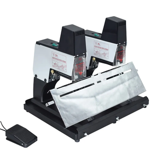Grapadora <span class=keywords><strong>de</strong></span> <span class=keywords><strong>escritorio</strong></span> eléctrica <span class=keywords><strong>de</strong></span> doble cabezal y grapadora <span class=keywords><strong>de</strong></span> papel resistente <span class=keywords><strong>de</strong></span> modo plano, grapadora <span class=keywords><strong>de</strong></span> <span class=keywords><strong>escritorio</strong></span> <span class=keywords><strong>de</strong></span> doble cabeza - Product Image 1