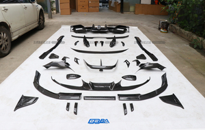 ชุดแต่งตัวถังคาร์บอนไฟเบอร์สีดำ MSY รุ่นดัดแปลง สำหรับ Ferrari F8 คุณภาพสูง เงางาม - Product Image 2