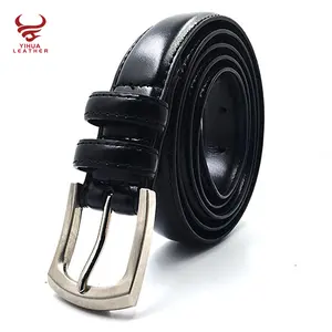 Custom Designers Black Men Cowhide Belts Strong Buckle Pin Man Genuine Leather Belts