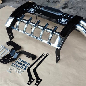 Fabricante de piezas de automóviles barra de empuje con placa de deslizamiento Barra de toro para Revo <span class=keywords><strong>Vigo</strong></span> Dmax L200 para parachoques Hilux - Product Image 2