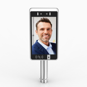 Appareil intelligent <span class=keywords><strong>de</strong></span> pointage d'heure et <span class=keywords><strong>de</strong></span> présence par reconnaissance faciale avec empreinte digitale intégrée, plusieurs langues, Wi-Fi activé, accès par carte et code - Product Image 6