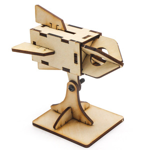Kit de modèle de fusée en bois pour enfants de 4 à 6 ans, jouet éducatif STEM, projet d'assemblage - Product Image 4