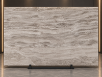 Dalles de marbre Breccia Sarda à motif breccia pour vanités de salle de bain, comptoirs de bar, tables à manger et grands murs décoratifs