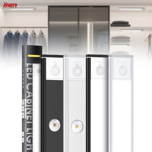 Éclairage sous-armoire intérieur, lampes de placard rechargeables par USB, lumière LED sans fil à détecteur de mouvement magnétique pour mur, cuisine, placard - Product Image 1