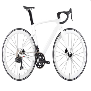 Fourche en fibre de carbone 24 vitesses pour vélo de route, compatible avec les freins à disque, pour course, coupe-vent, CYCLONE-3rd-ET WheelTop TX-24S, jante carbone - Product Image 1