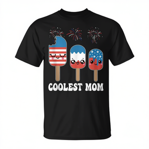 Camiseta sin mangas con la bandera de EE. UU. para el 4 de julio, el día más fresco del verano, para mamá, promocional - Product Image 2