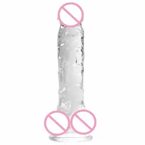 made of medical silicone sex shop sex ling dildo 9inch