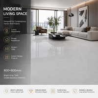 Carrelage en porcelaine poli gris pur effet marbre 800x800mm, double face, pleine masse, pour sol et mur, vente en gros usine