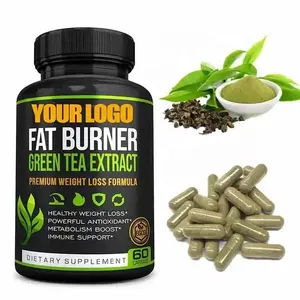 High quality private label oem/odm weight loss diet capsules green tea extract fat burner capsules