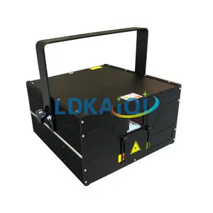 RGB 5W dengan 40K Scanner Disco DJ Full Color Animasi Laser Cahaya Menunjukkan DMX512 RGB Animasi Night Club Laser Cahaya