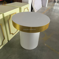 JINDA Meilleure Vente Présentoir Personnalisé pour Gâteaux et Desserts en Acrylique, Socle Floral, Table Basse, Décoration de Mariage et de Fête
