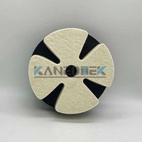 KANEOTEK Disque de polissage en laine super brillante pour carreaux de pierre