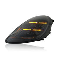 Ensamblaje de Piezas de Automóvil SJC 13-15 para Porsche Cayman 718 981, Actualización de Faros Delanteros a Estilo 2024, Sistema de Iluminación LED Matrix