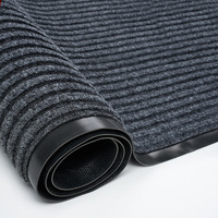 Haute qualité moderne antidérapant rembourré entrée Double sept rayures PVC porte arrière hôtel piste tapis tapis de sol personnalisé maison