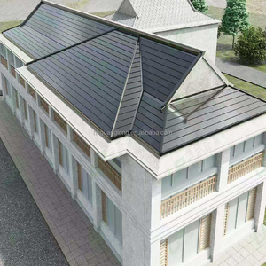 Tuiles solaires photovoltaïques pour la construction de maisons, prix compétitif, avec revêtement résistant à la chaleur, pour toiture solaire - Product Image 5