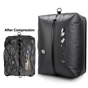 Bolsas de Viaje al Vacío Resistentes y Personalizadas de Fábrica, Bolsas de Compresión Reutilizables e Impermeables para Maletas de Viaje - Product Image 1