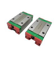 HGW20CC Bloque Lineal de Acero de Alta Capacidad de Carga, Deslizador de Carril Guía, Piezas CNC con Brida