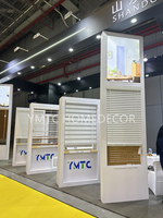Persianas de Madera Maciza de Tilo Blanco Puro, Elegantes y Duraderas, Persianas Redondas