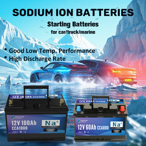 Sodium Ion <b>Battery</b> <b>12V</b> 100Ah 6000 <b>Cycles</b> Wide Temp Tolerance (-40C to 75C) CE Certified for Extreme Environments - Product Image 3