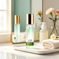 Huile parfumée roll-on QIHUADUN Aqua Breeze, parfum d'eau portable pour usage quotidien sur le corps, étiquette personnalisée OEM, vente en gros.